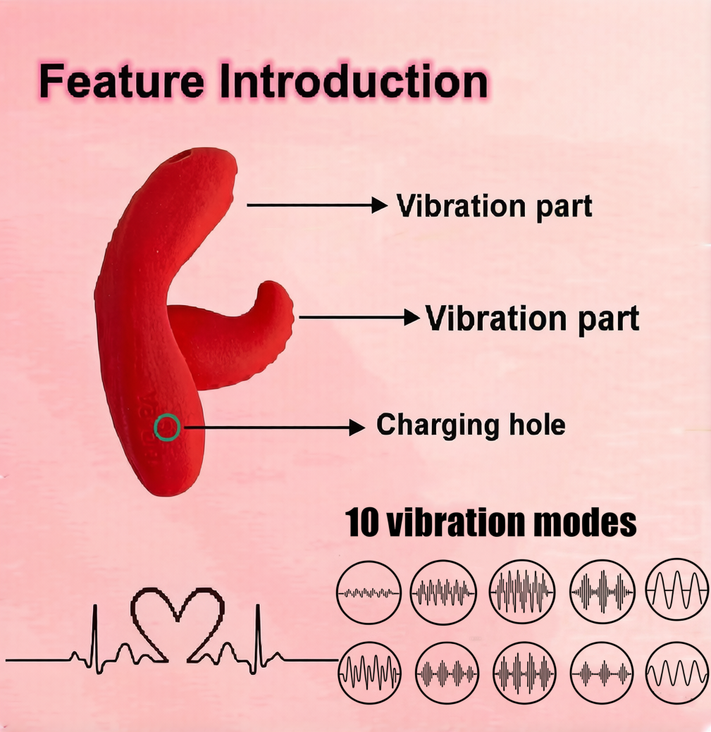 App Controlled Panty Licker Vibrator with Adjustable Panty Harness.