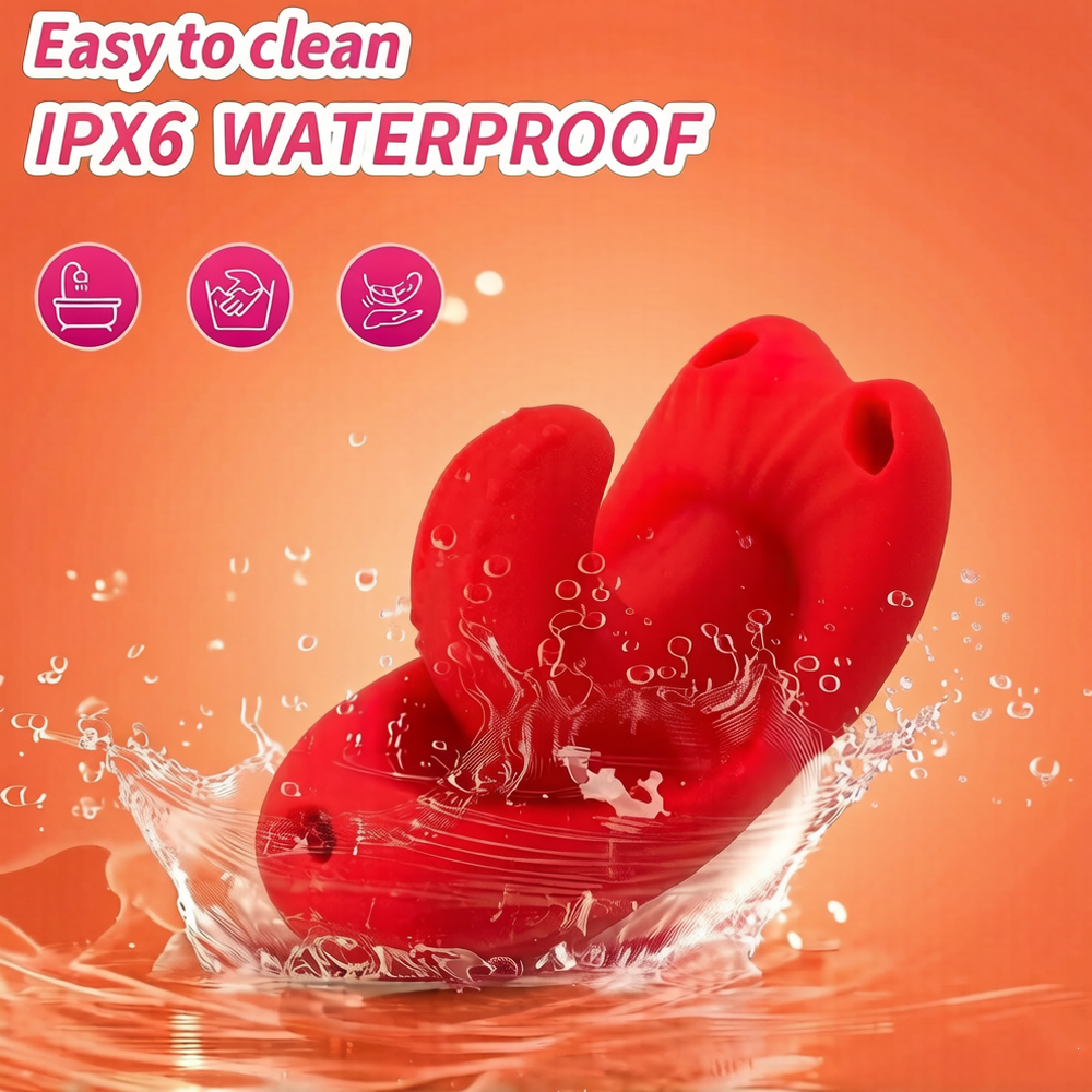 App Controlled Panty Licker Vibrator with Adjustable Panty Harness.