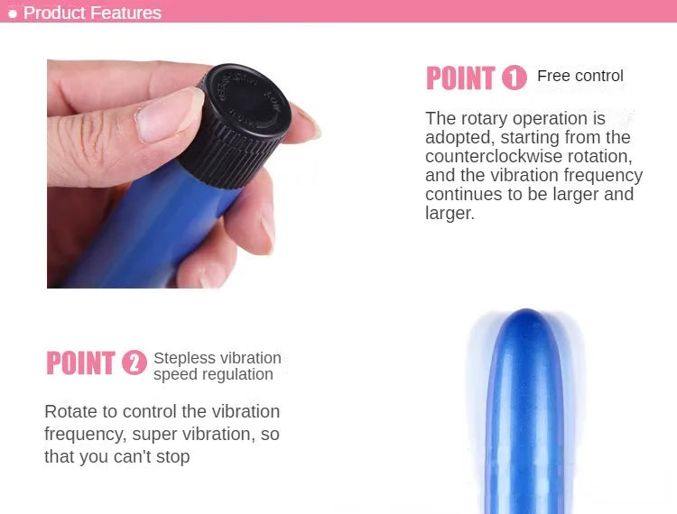 7 inch bullet vibrator