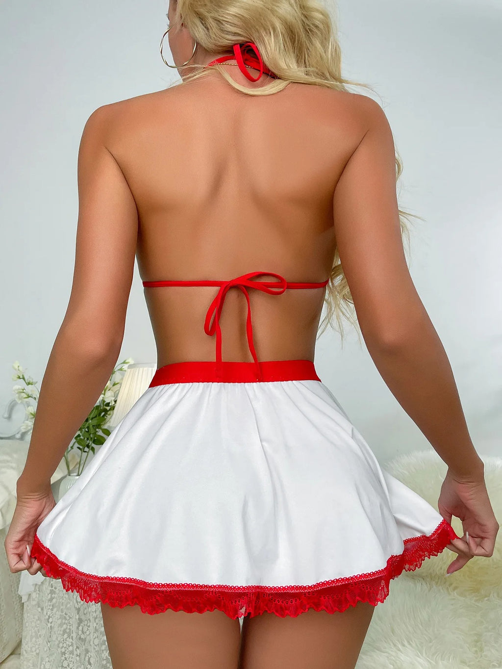 Nurse Cosplay Lingerie Set