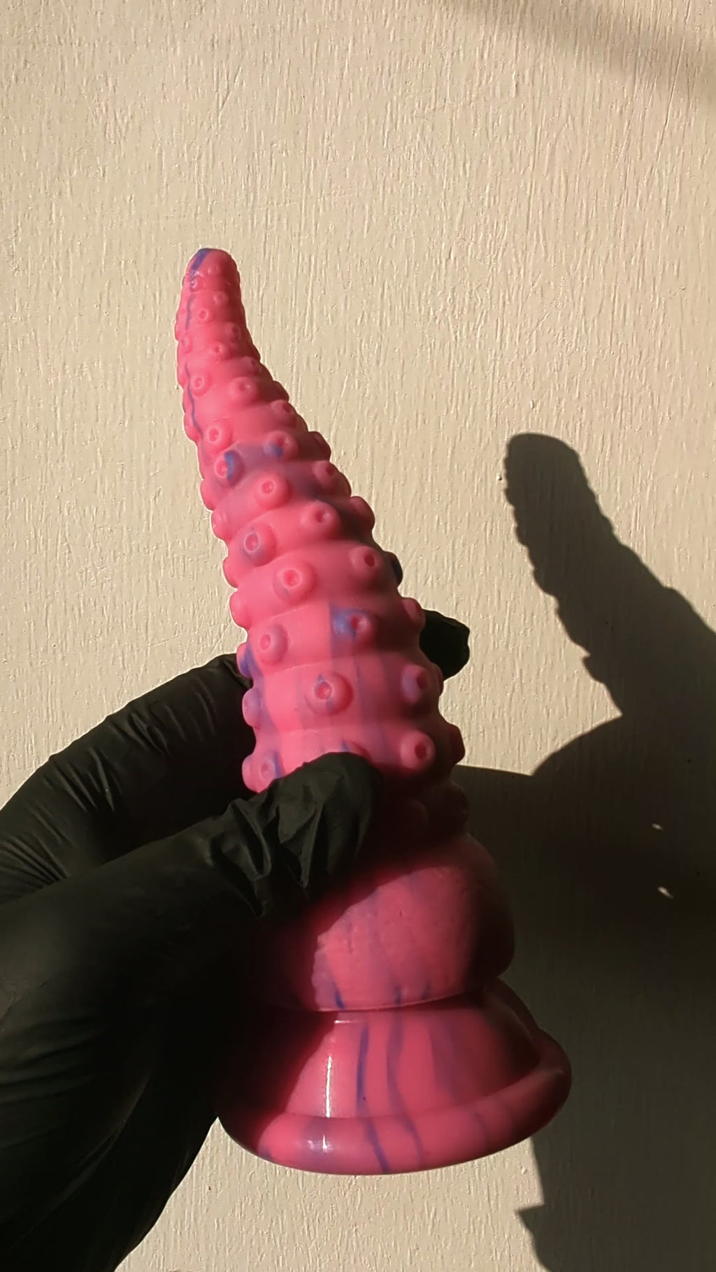 Anal Butt plug silicone octopus tentacle colorful dildo.