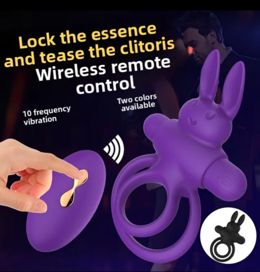 Wireless Remote Control Vibrating Cockring.