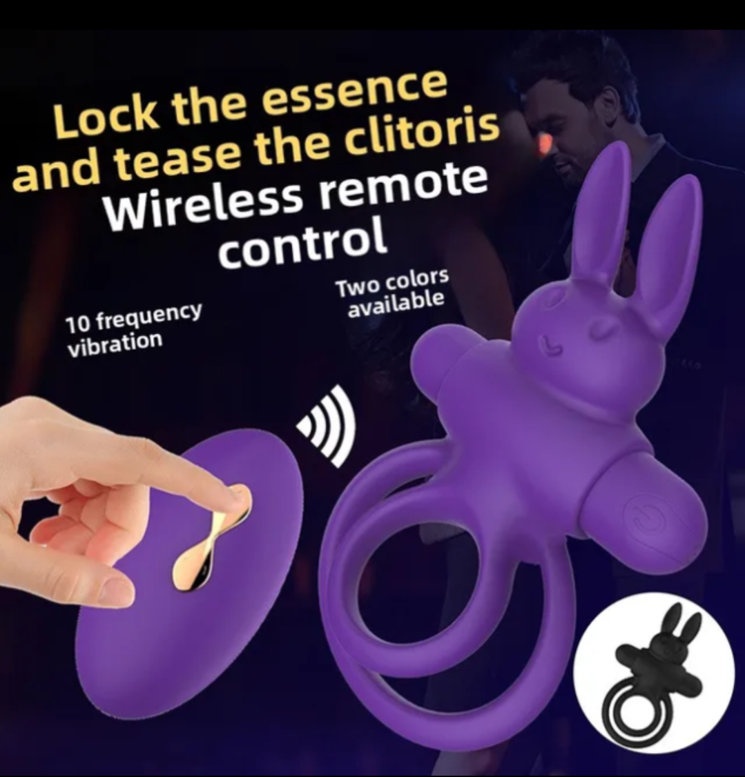 Wireless Remote Control Vibrating Cockring.