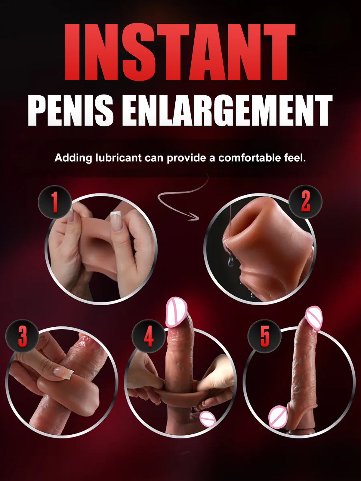 Remote Controlled Vibrating Cocksleeve Extender.