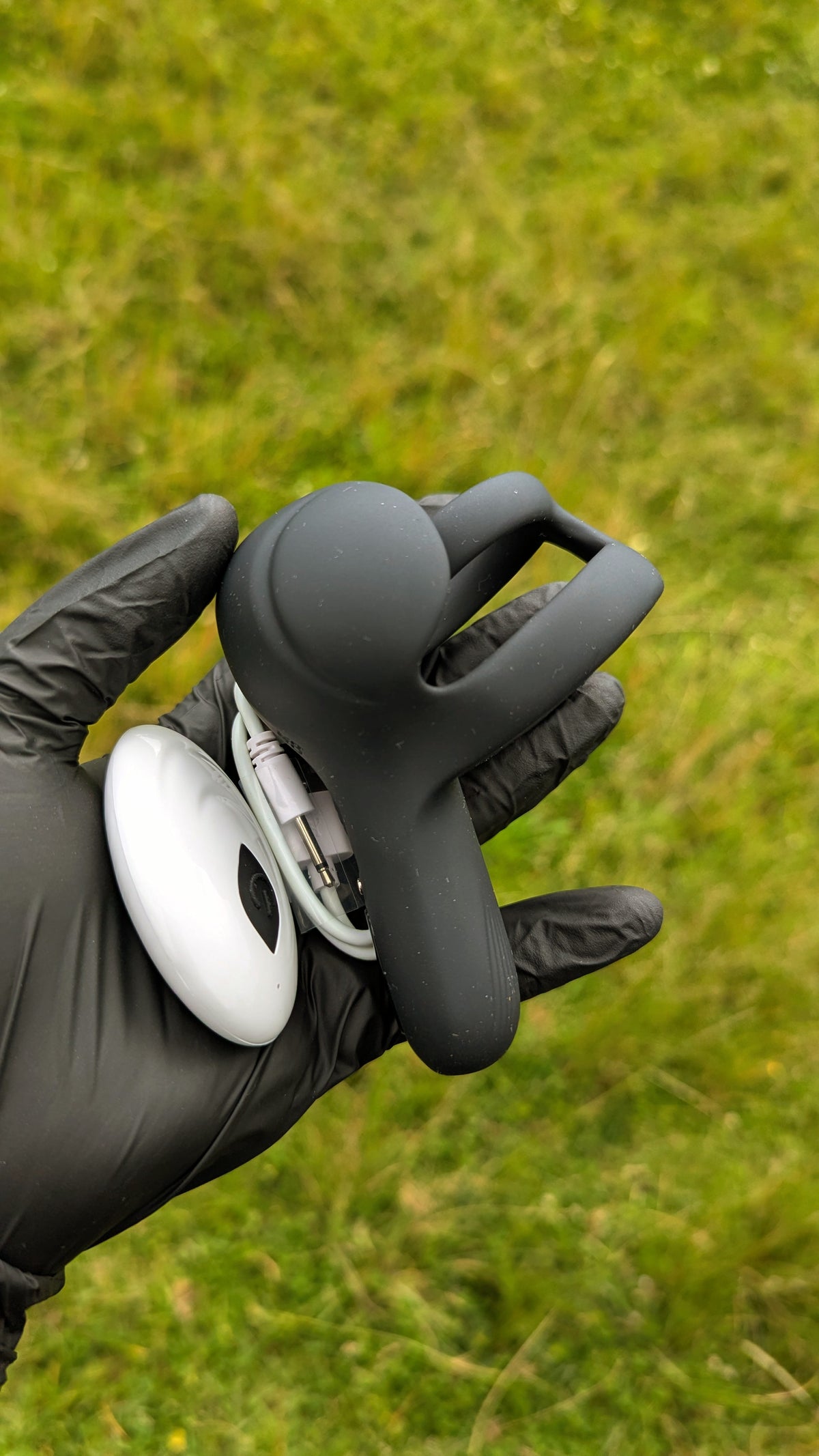 Wearable Vibrating Prostate Massager with Remote-Controlled Cockring.