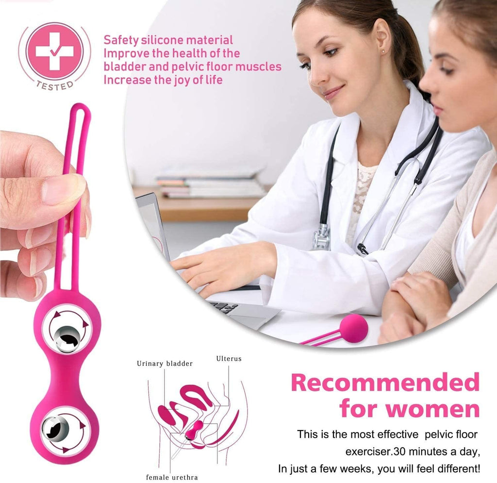 Kegel Exerciser Balls — Remote Controlled & Vibrating