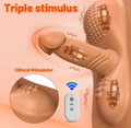 Wearable Vibrating Panty Massager with Remote Control — Dual Stimulation Pad & Mini Probe