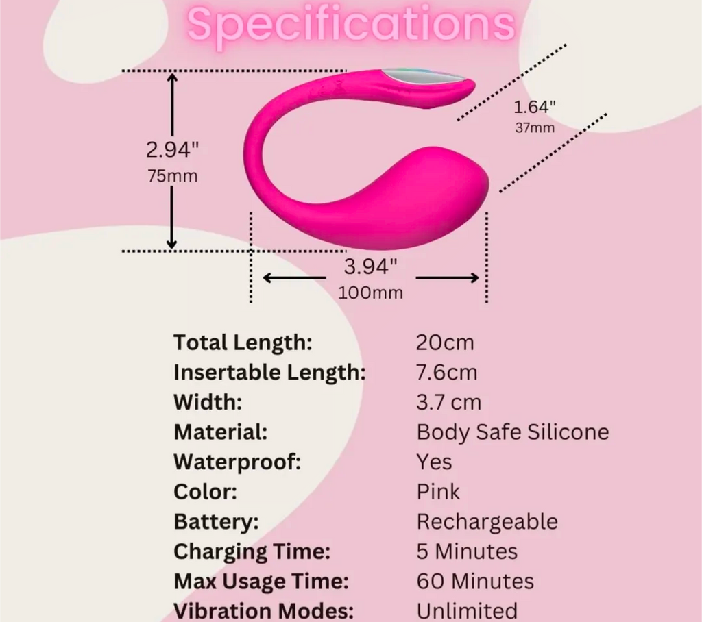 Lush 4 by Lovense – App-Controlled Wearable Vibrator.