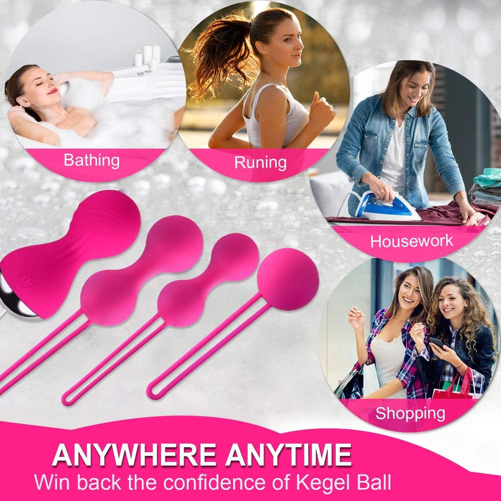 Kegel Exerciser Balls — Remote Controlled & Vibrating