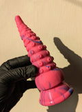 Anal Butt plug silicone octopus tentacle colorful dildo.