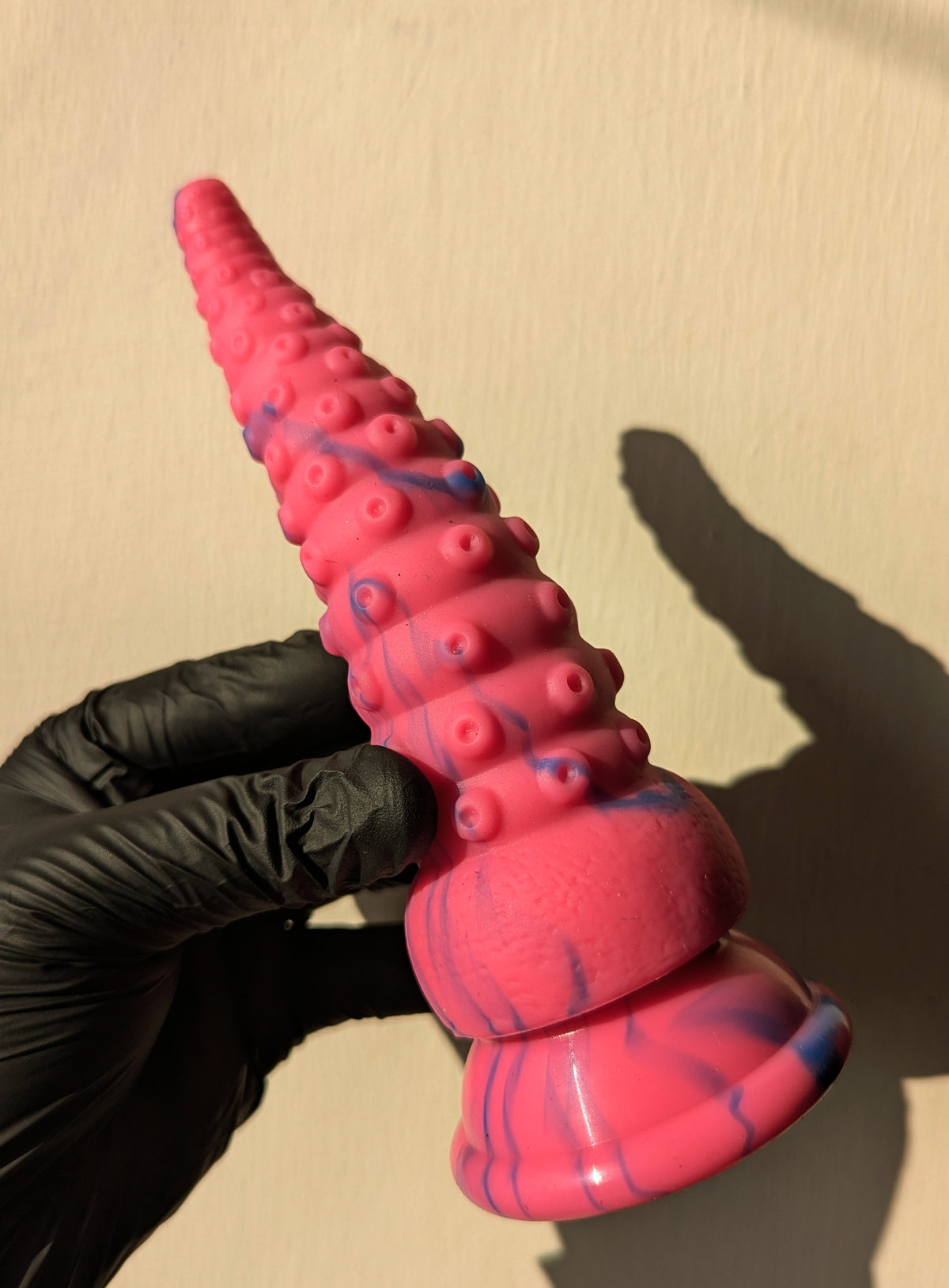 Anal Butt plug silicone octopus tentacle colorful dildo.