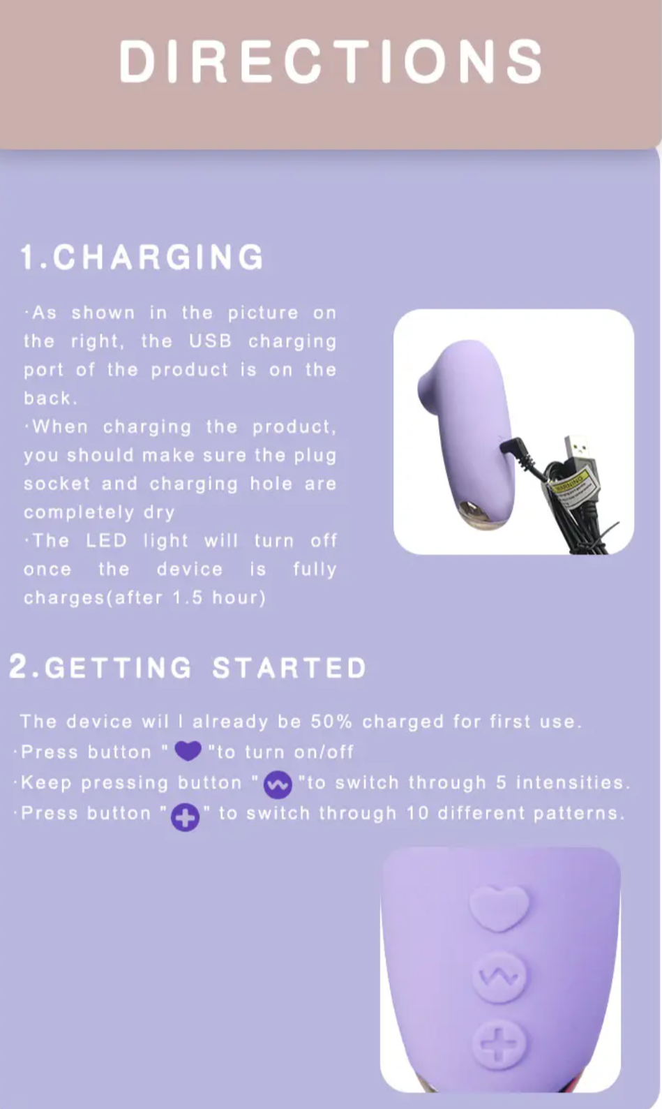 G-Spot Sucking Vibrator for Women