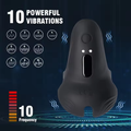 Wearable Vibrating Prostate Massager with Remote-Controlled Cockring.