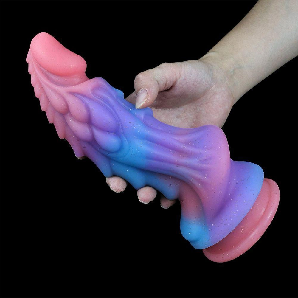 Fantasy Dragon Dildo — Glow in the Dark, Suction Cup Base