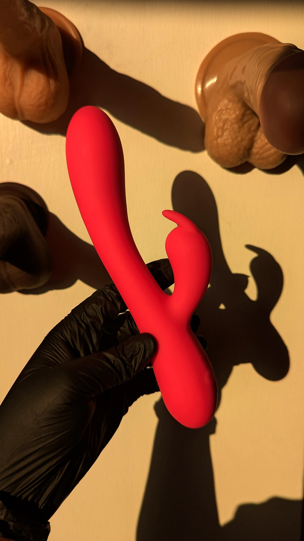 Heated Rabbit Vibrator — 16 Vibration Modes, Waterproof